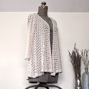 NWOT Bobeau Open Knit Sweater